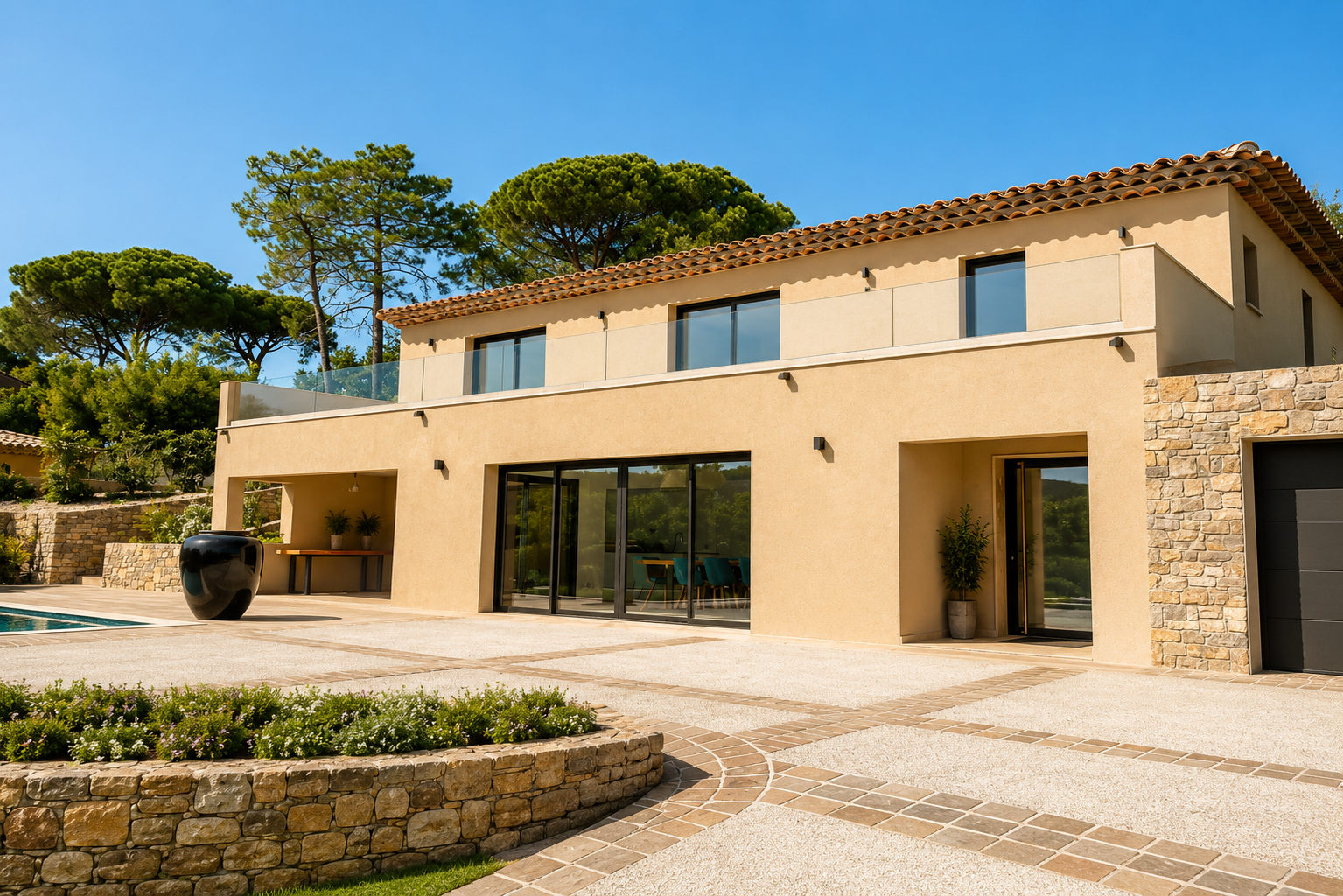 Villa neuve à la vente à l'architecture contemporaine, au Plan de la Tour proche du village – Image 3