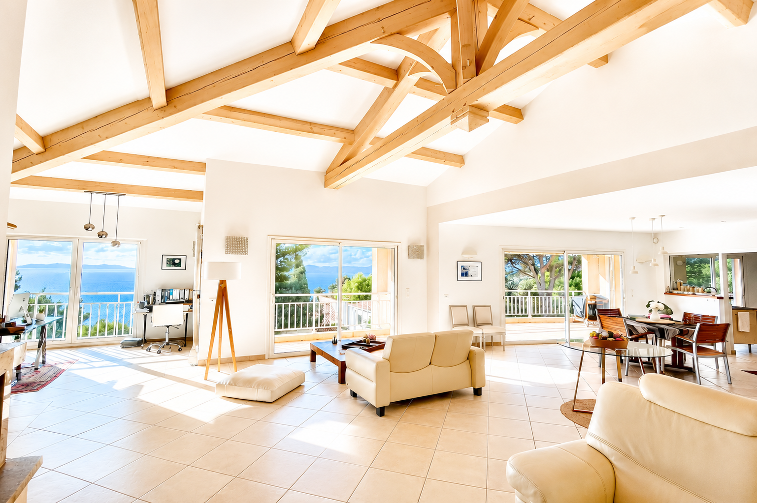 Propriété 6 pièces à vendre Le Lavandou Aiguebelle vue mer panoramique – Image 6