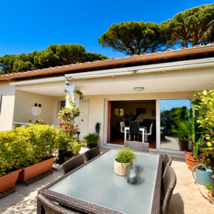 3 pièces avec terrasse et garage à Sainte Maxime à vendre en dernier étage