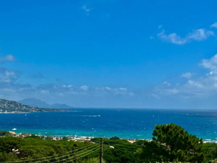 Villa contemporaire vue mer panoramique Sainte Maxime Vierge Noire / Sémaphore