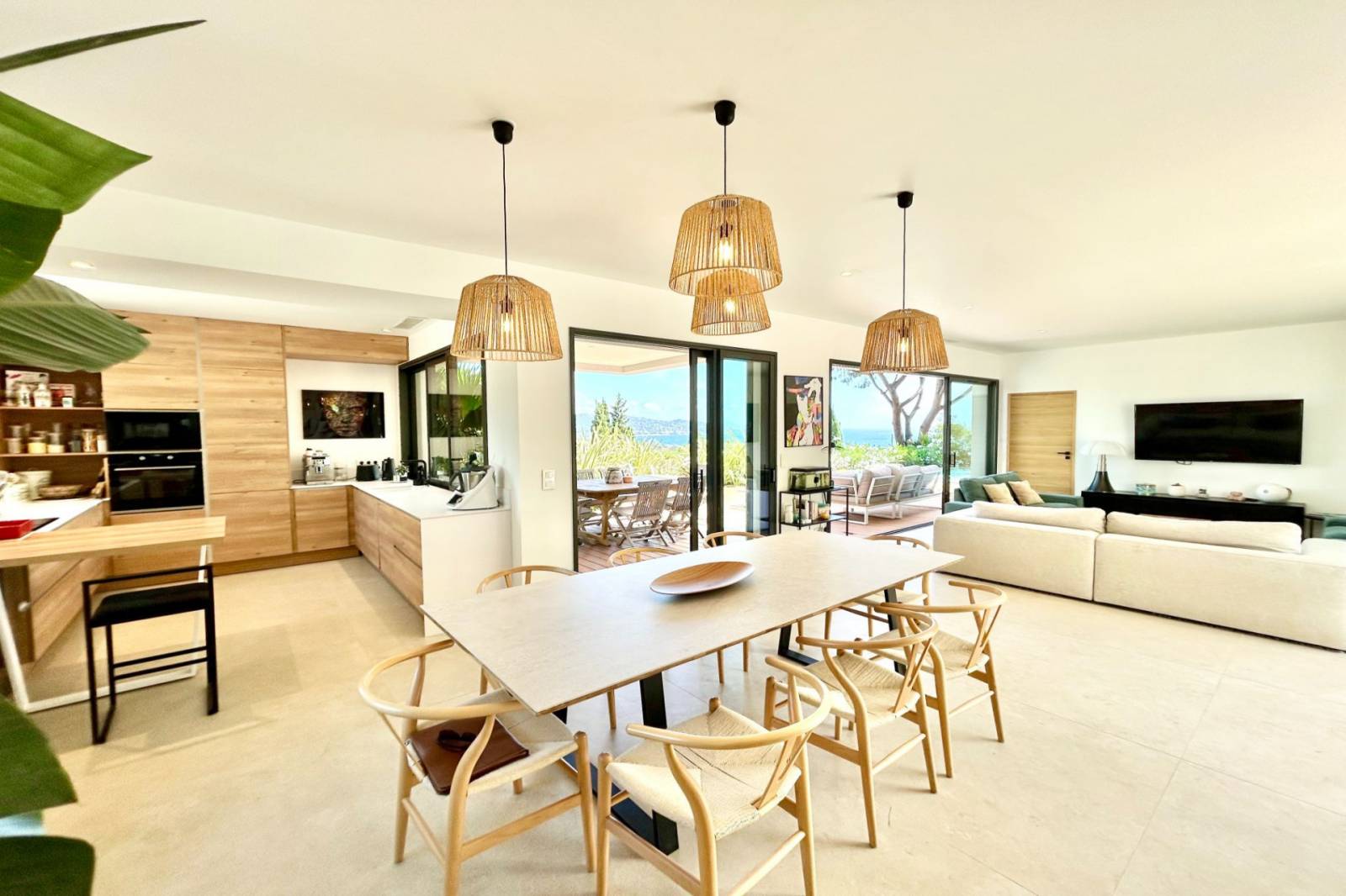 Villa contemporaire vue mer panoramique Sainte Maxime Vierge Noire / Sémaphore – Image 6