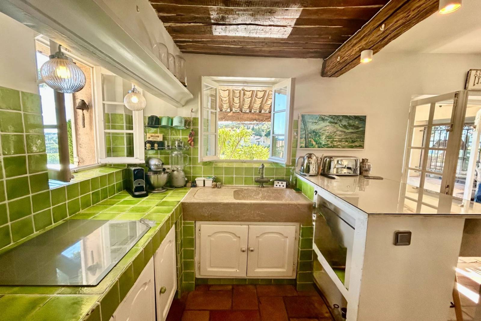 Villa 3 chambres avec vue mer, à Sainte Maxime avec piscine à débordement – Image 7
