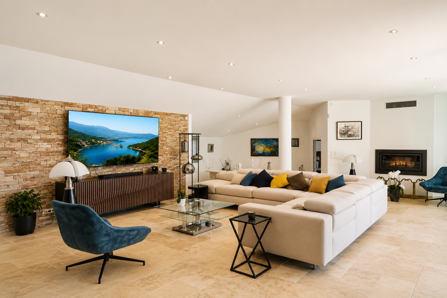 Propriété de prestige avec vue panoramique sur la mer Sainte Maxime Proche du centre – Image 7
