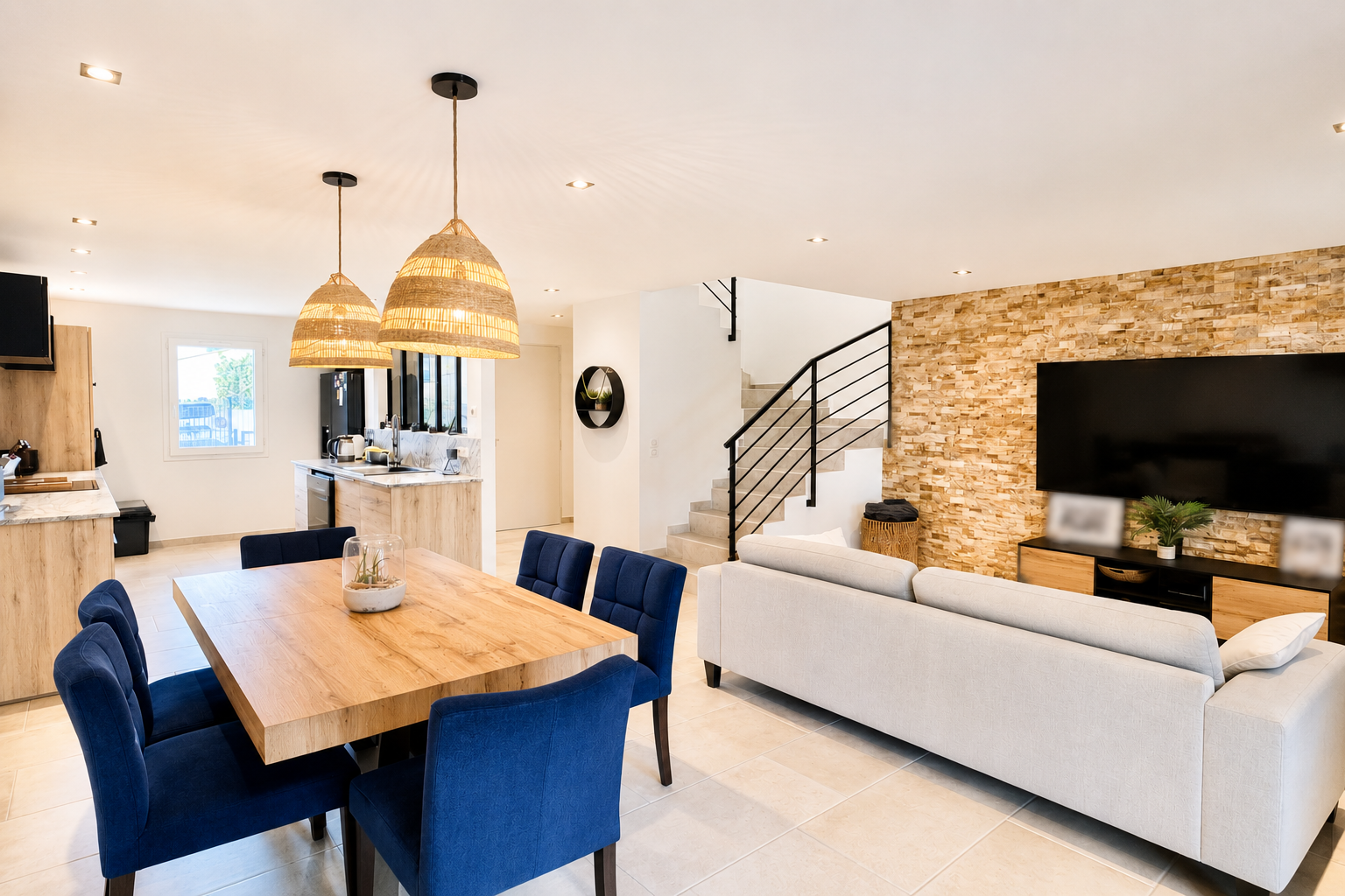 Maison 4 chambres dans une résidence avec piscine à Sainte Maxime proche des plages de la Nartelle – Image 5
