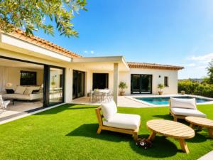 Magnifique villa moderne à la vente à deux pas du centre ville de Sainte Maxime, avec 3 chambres piscine et garage
